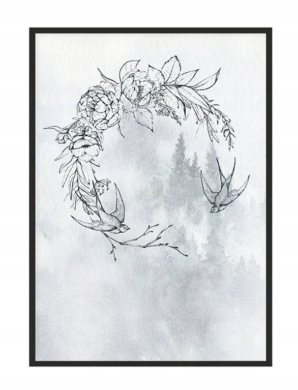 Plakat Akwarela 33x43 cm - ForWalls.eu