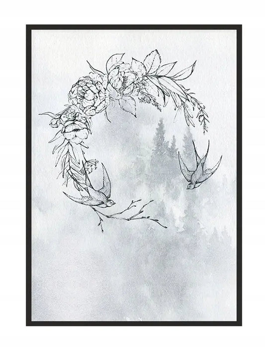 Plakat Akwarela 33x43 cm - ForWalls.eu