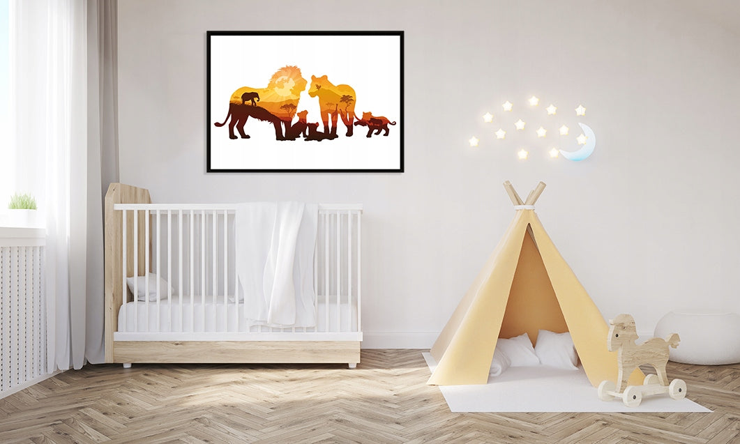 Plakat Król Lew 33x43 cm  ForWalls.eu