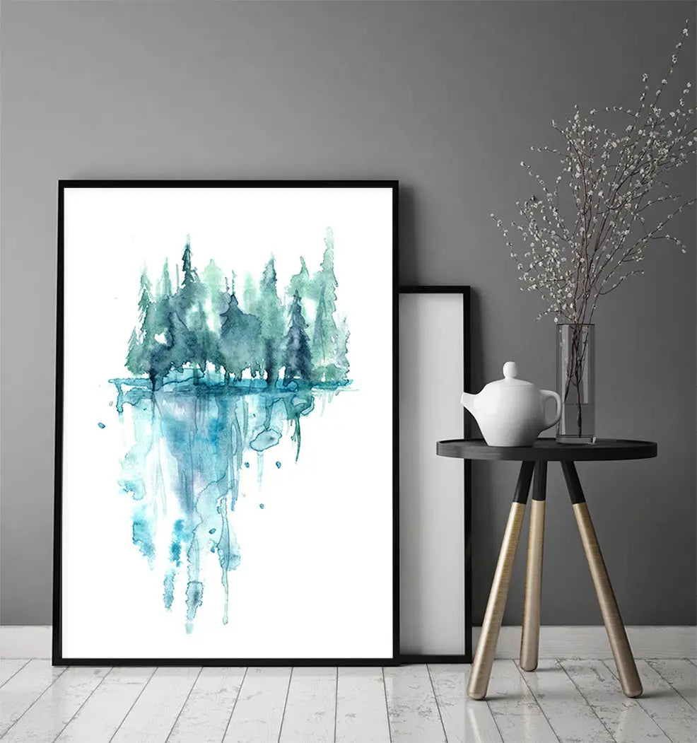 Plakat Las 33x43 cm - ForWalls.eu