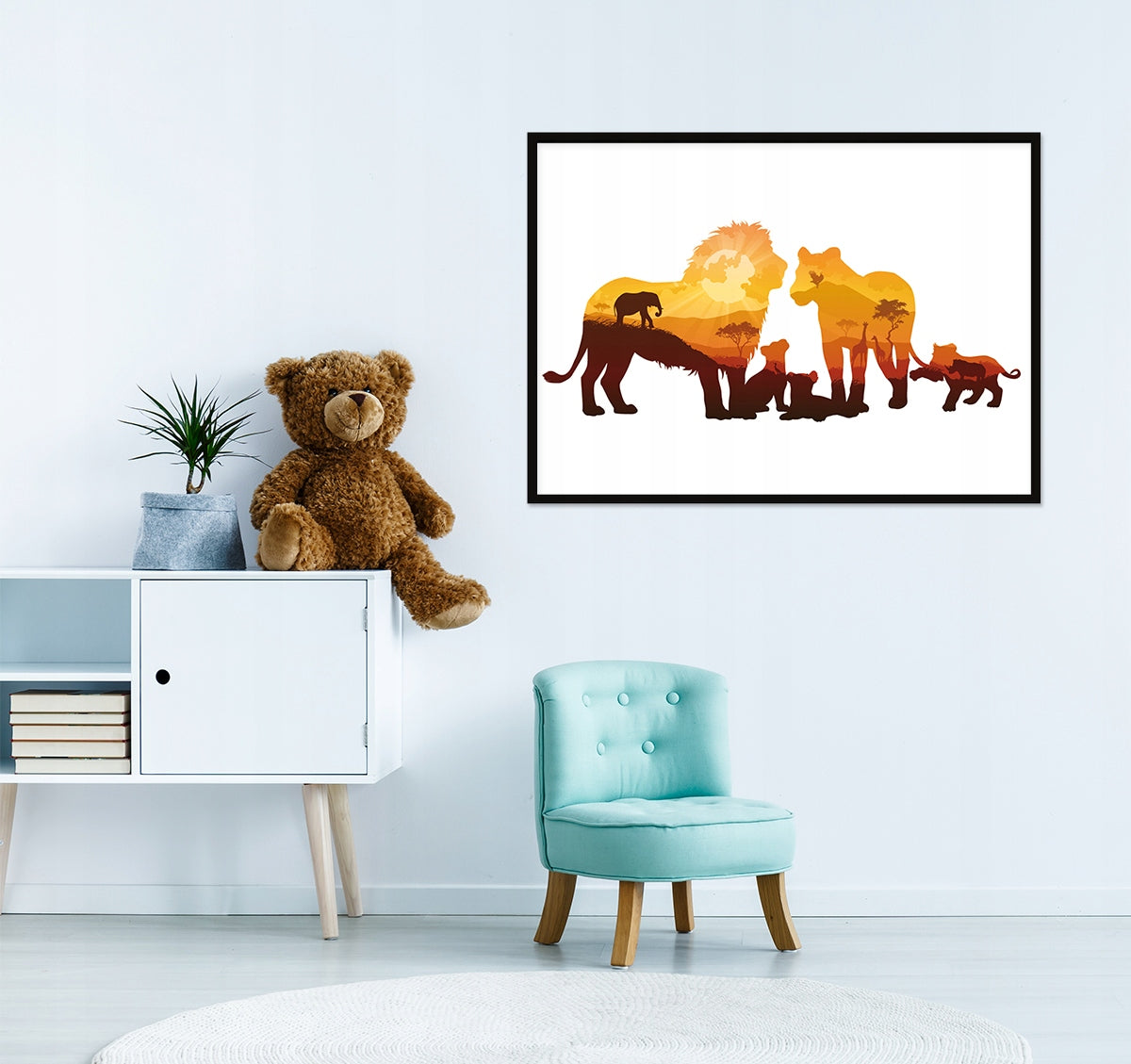 Plakat Król Lew 33x43 cm  ForWalls.eu