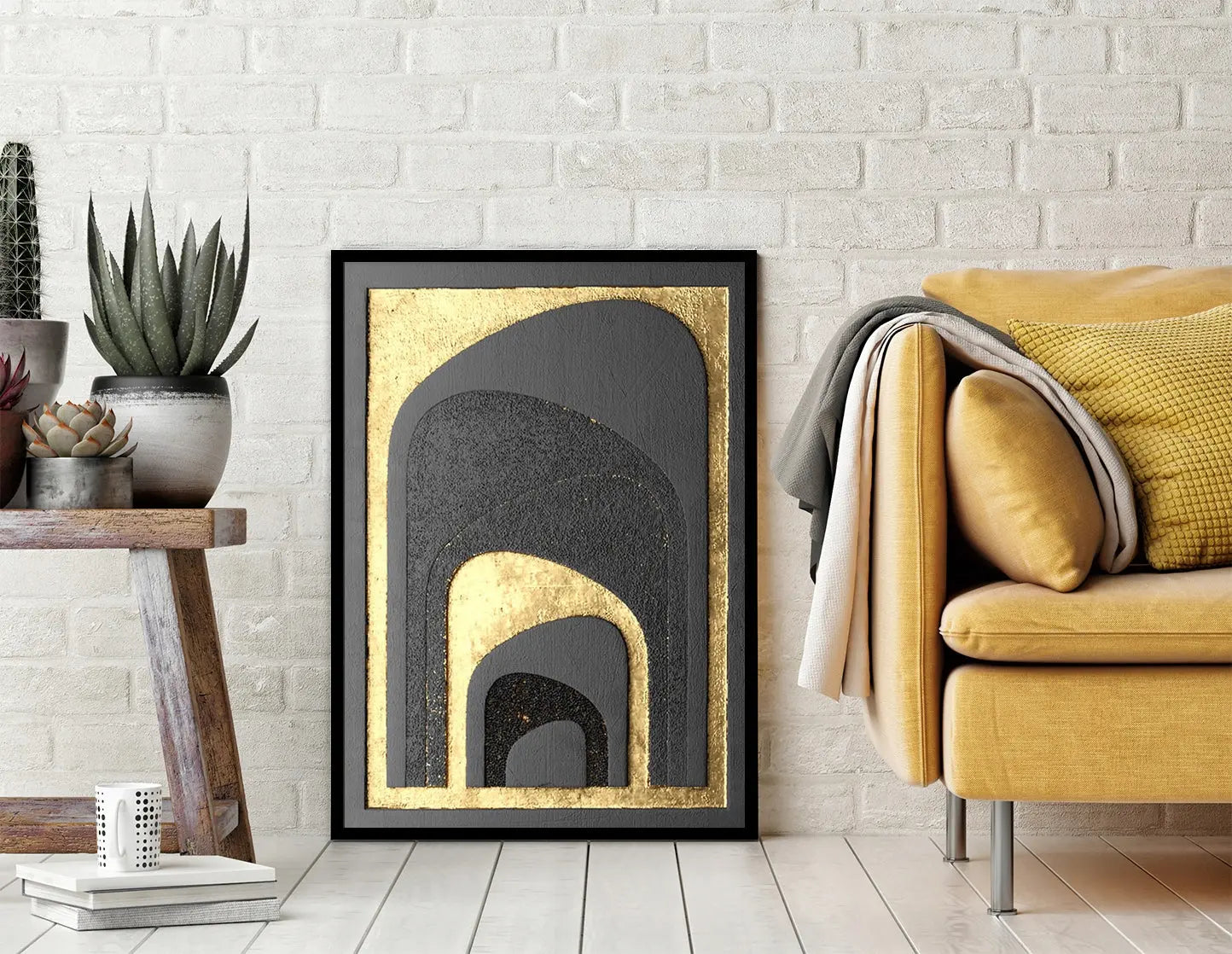 Plakat Złoty 33x43 cm - ForWalls.eu