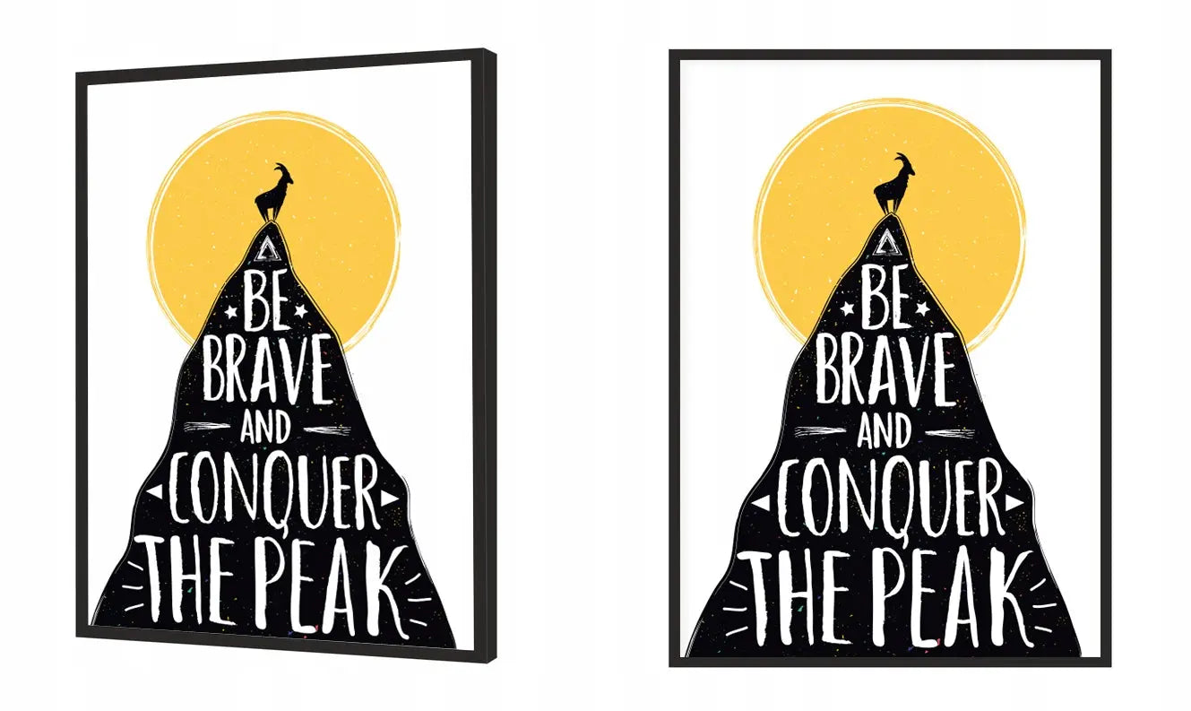 Plakat Brave 33x43 cm  ForWalls.eu