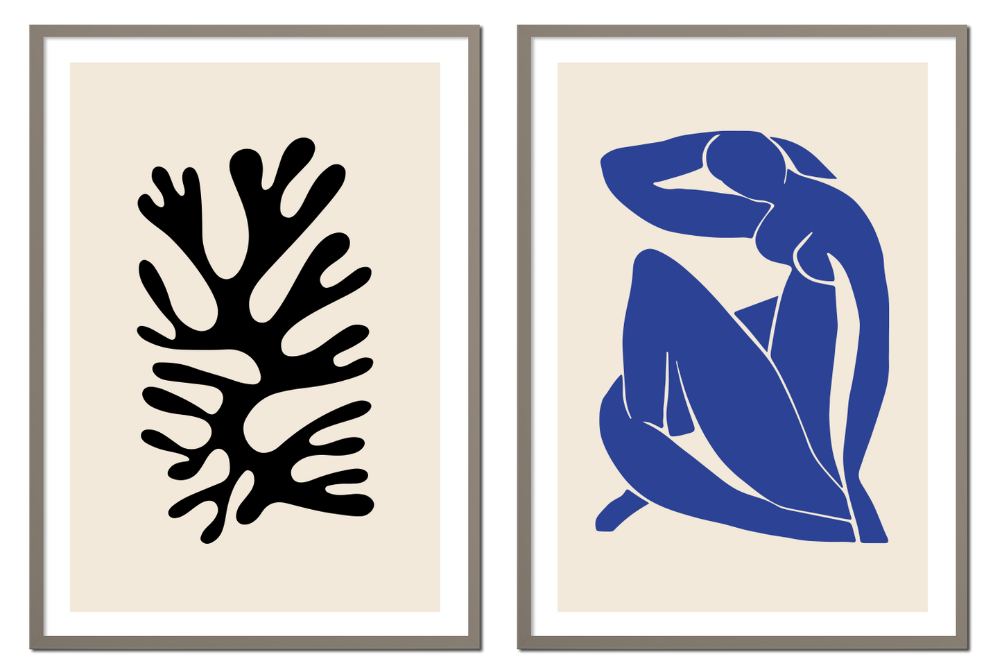Plakaty Walentynki Kobieta Henri Matisse Dyptyk  ForWalls.eu