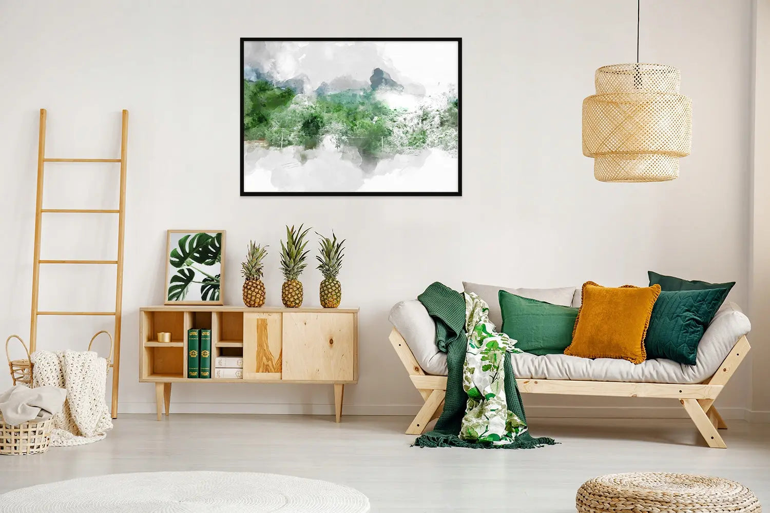 Plakat Akwarela 53x73 cm  ForWalls.eu