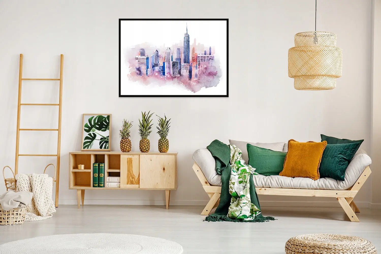 Plakat Miasto 33x43 cm  ForWalls.eu
