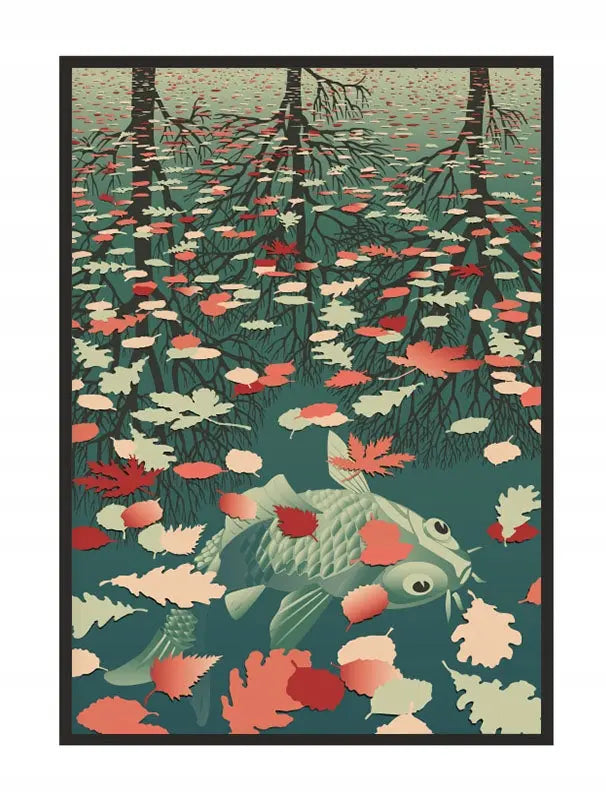 Plakat Ryba 33x43 cm  ForWalls.eu