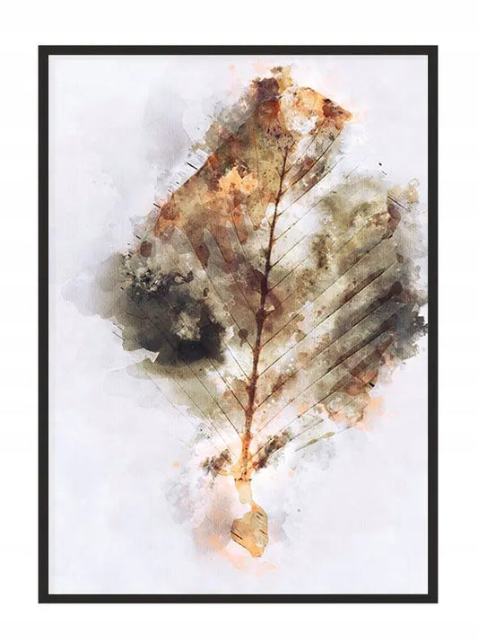 Plakat Liść 53x73 cm  ForWalls.eu