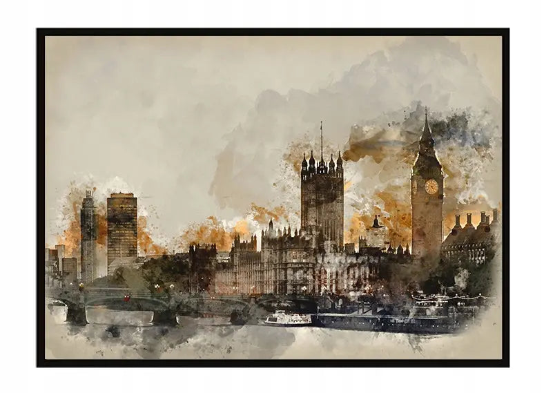Plakat Londyn 33x43 cm  ForWalls.eu