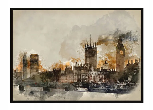 Plakat Londyn 33x43 cm  ForWalls.eu