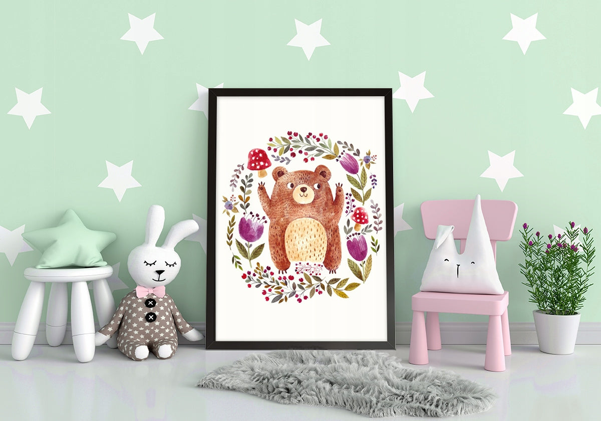 Plakat Miś 33x43 cm  ForWalls.eu