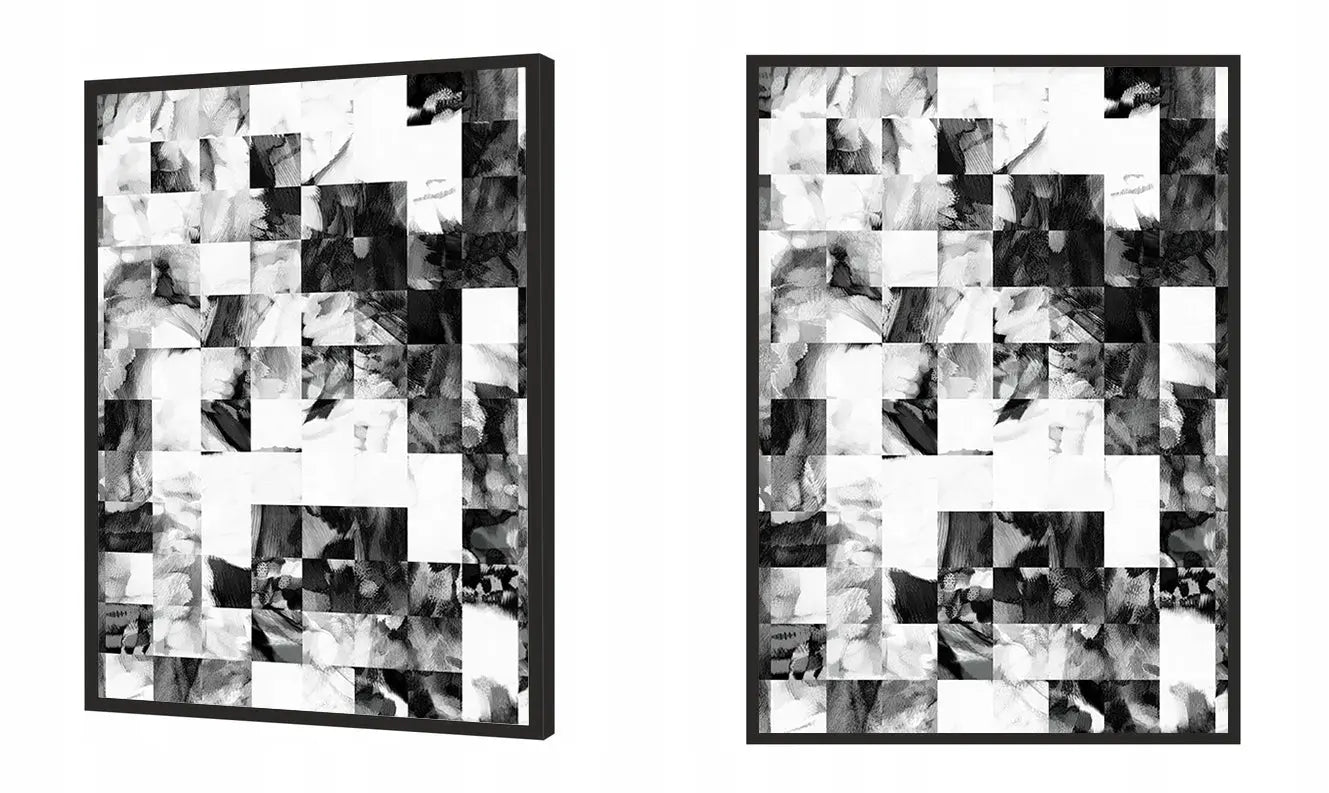 Plakat Kwadraty 53x73 cm  ForWalls.eu