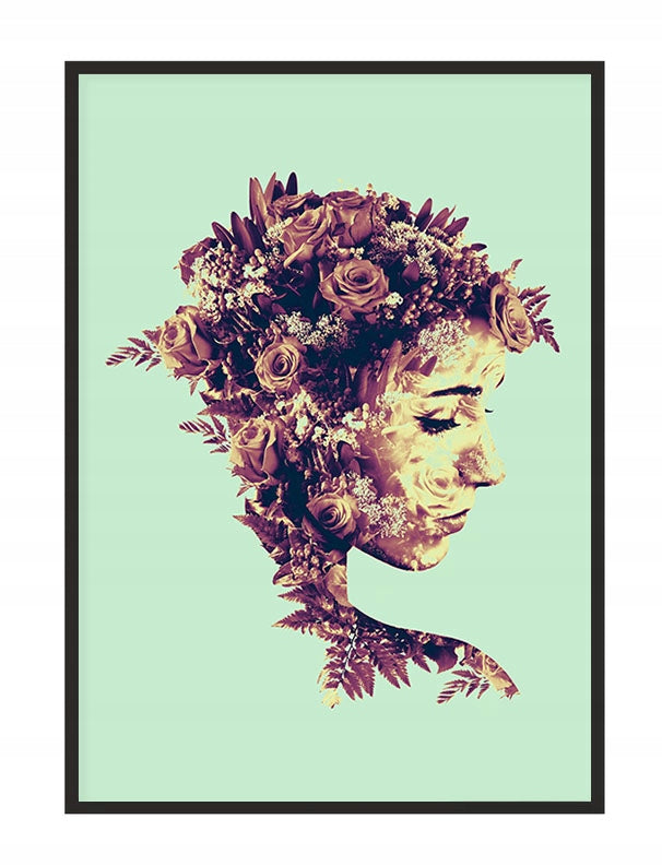Plakat Dziewczyna 33x43 cm  ForWalls.eu