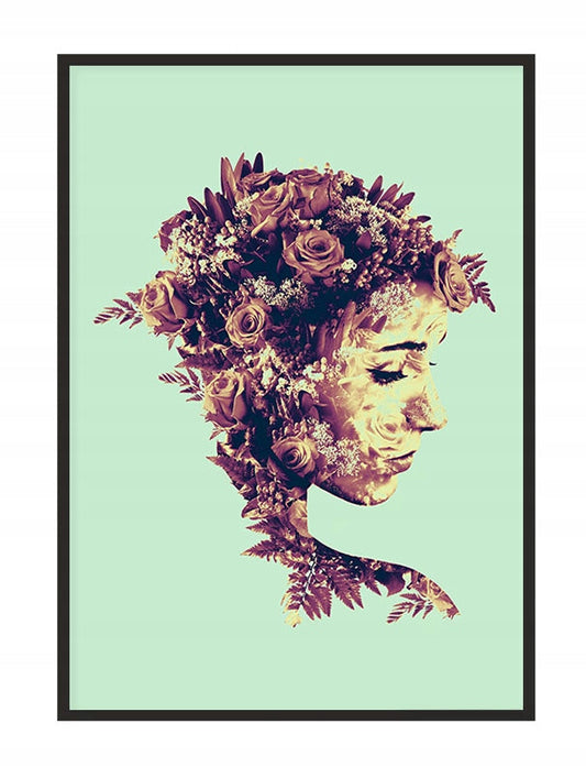 Plakat Dziewczyna 33x43 cm  ForWalls.eu