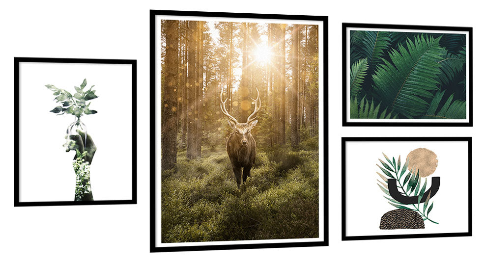 Komplet Plakatów 4szt  ForWalls.eu