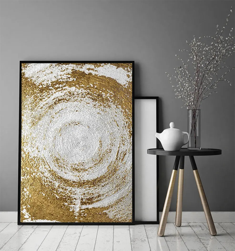 Plakat Złoty 33x43 cm - ForWalls.eu