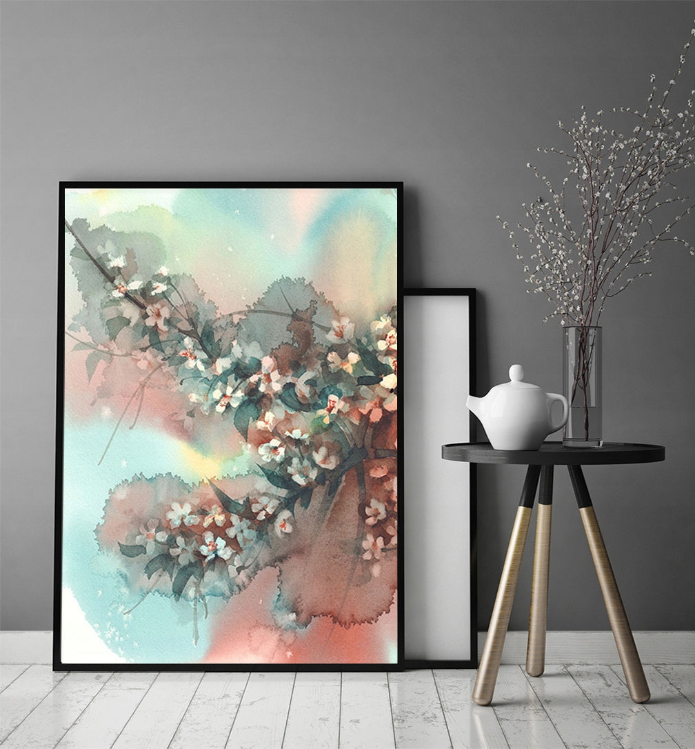 Plakat Akwarela 53x73 cm  ForWalls.eu