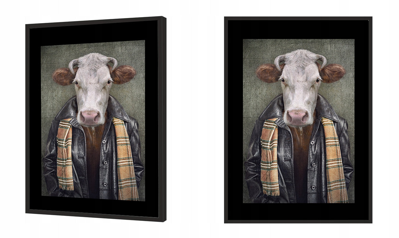 Plakat Krowa 33x43 cm  ForWalls.eu