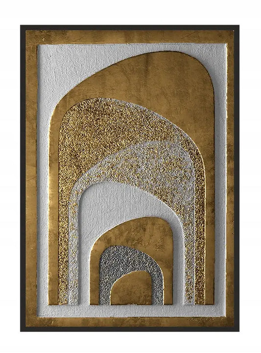 Plakat Złoty 33x43 cm - ForWalls.eu