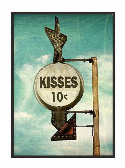 Plakat Kisses 33x43 cm  ForWalls.eu