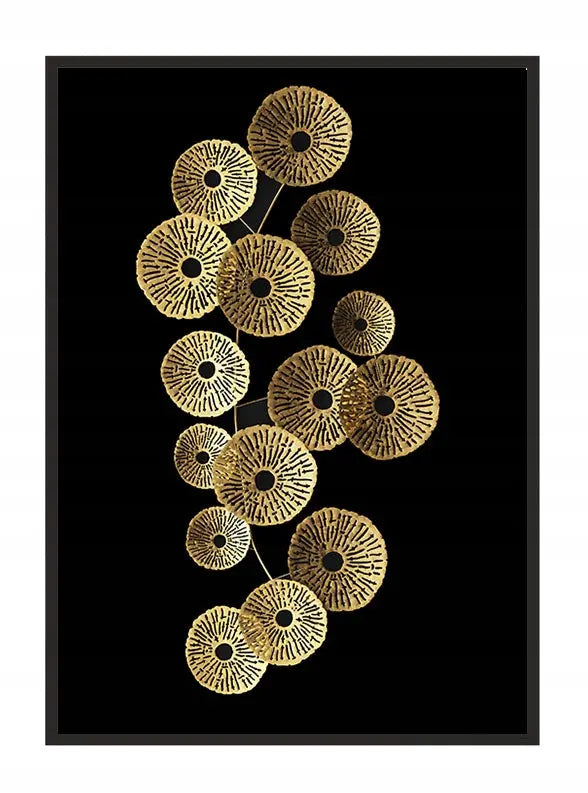 Plakat Złoty 33x43 cm - ForWalls.eu