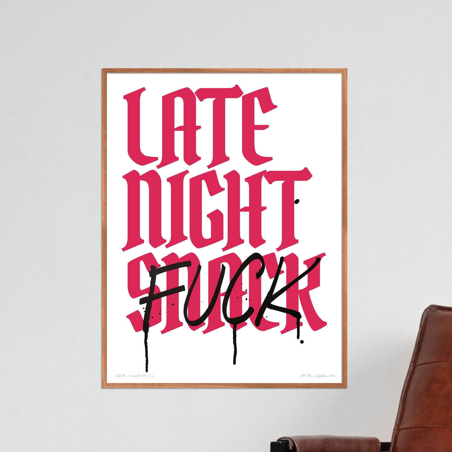 Plakat FUCK  ForWalls.eu