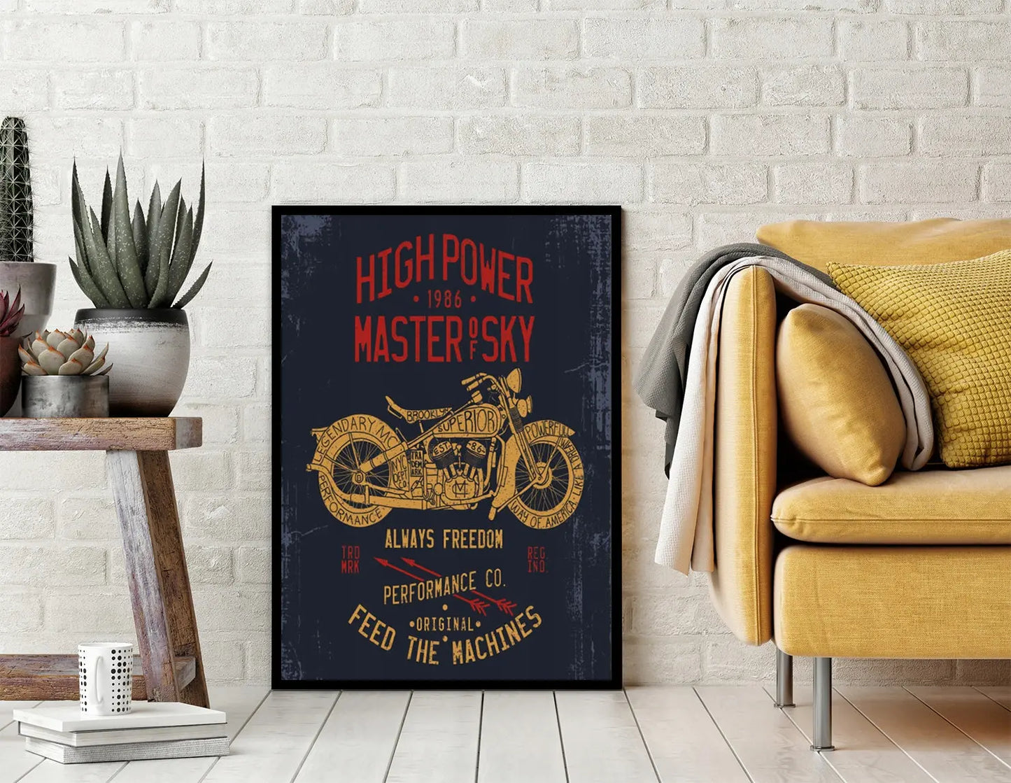Plakat Motorcycle 33x43 cm  ForWalls.eu