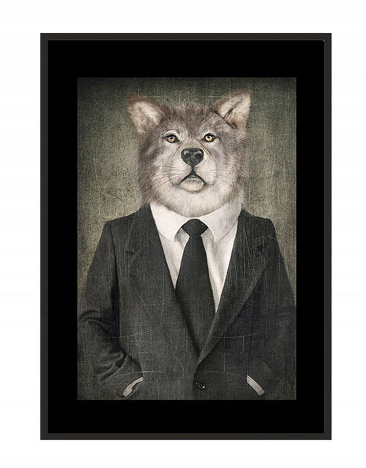 Plakat Wilk 33x43 cm  ForWalls.eu