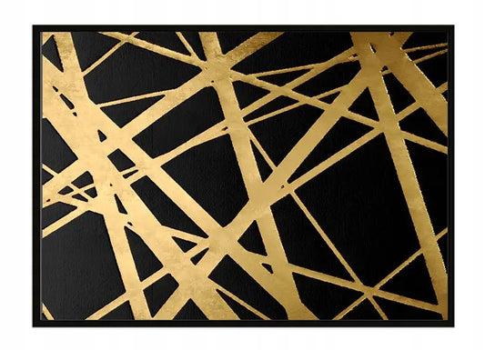 Plakat Złoty 33x43 cm  ForWalls.eu