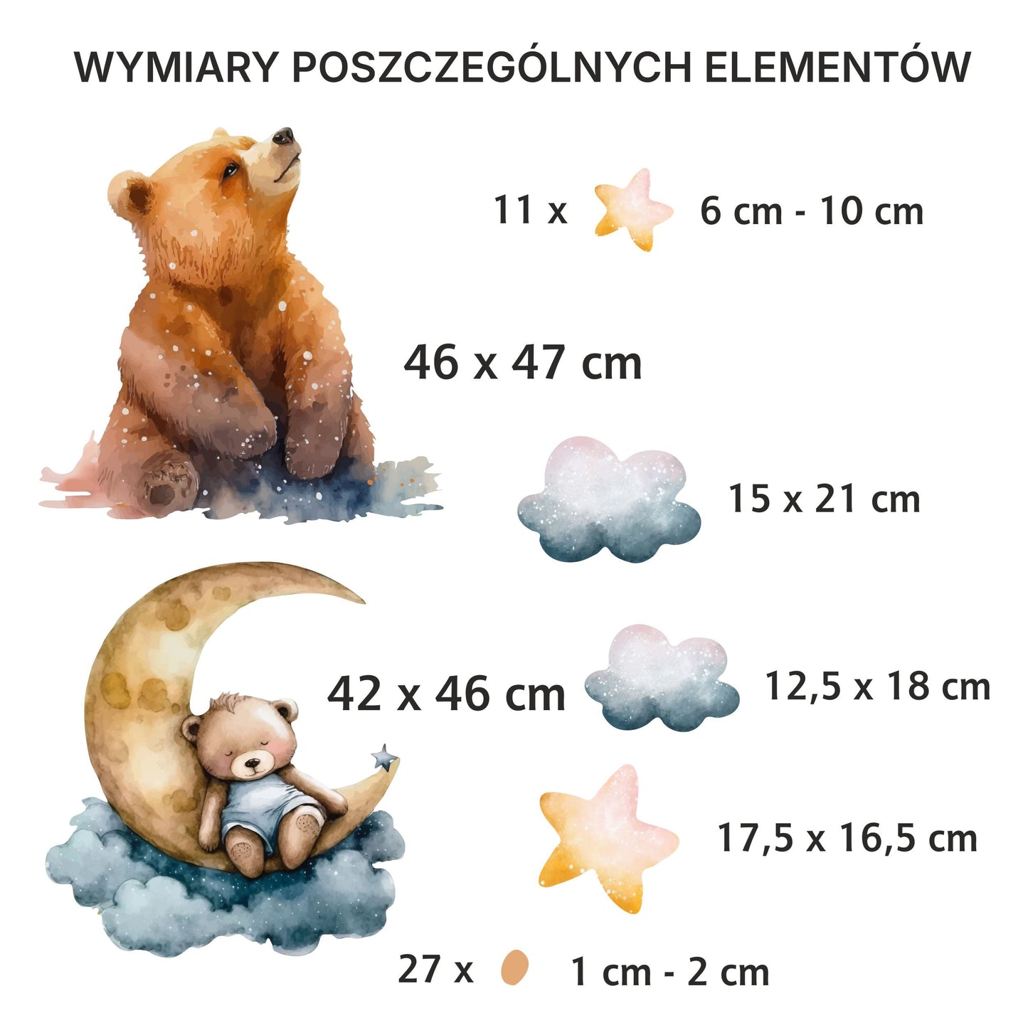 Naklejki do pokoju dla dzieci Dekoracje dziecięce Obrazki na ścianę meble  ForWalls.eu