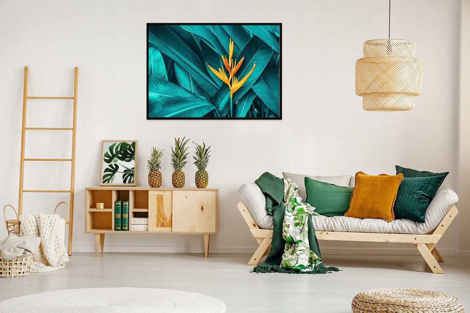 Plakat Liście 53x73 cm  ForWalls.eu