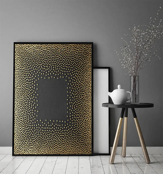 Plakat Złoty 33x43 cm - ForWalls.eu