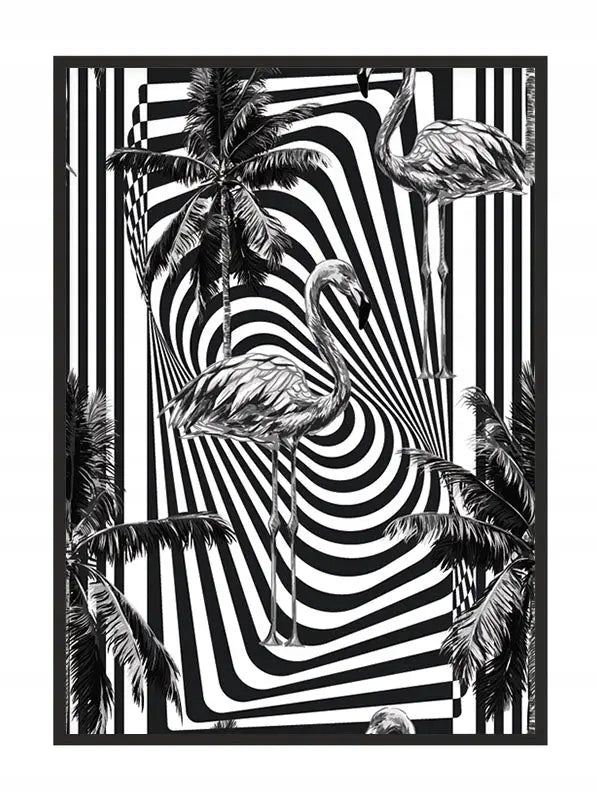 Plakat Flamingi 33x43 cm - ForWalls.eu