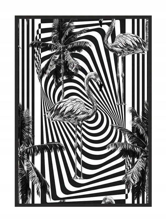 Plakat Flamingi 33x43 cm - ForWalls.eu