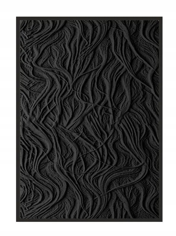 Plakat Złoty Czarny 33x43 cm - ForWalls.eu