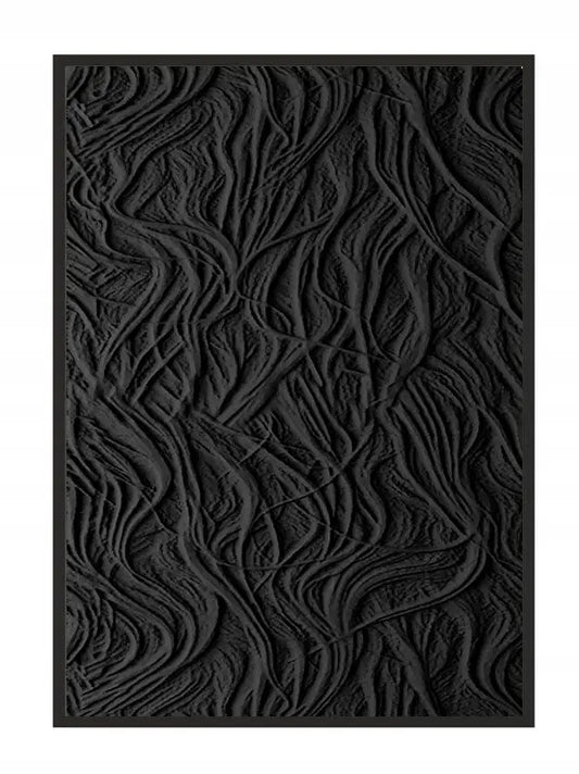 Plakat Złoty Czarny 33x43 cm - ForWalls.eu