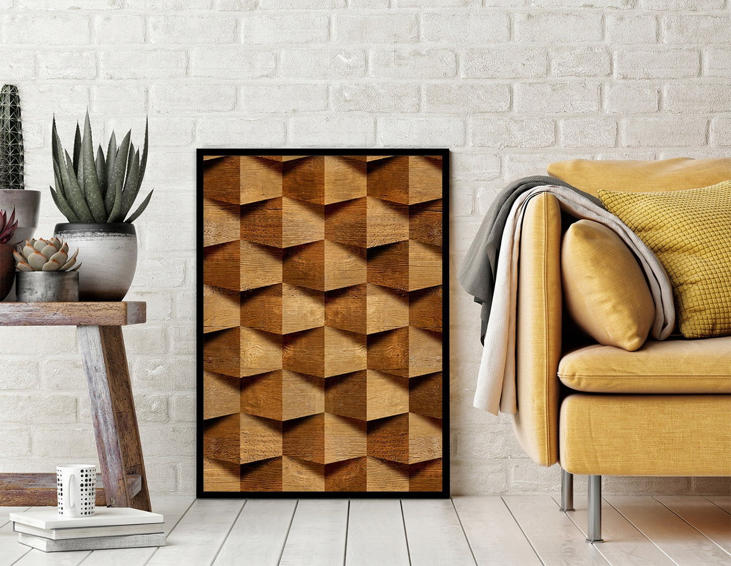 Plakat Drewno 33x43 cm  ForWalls.eu
