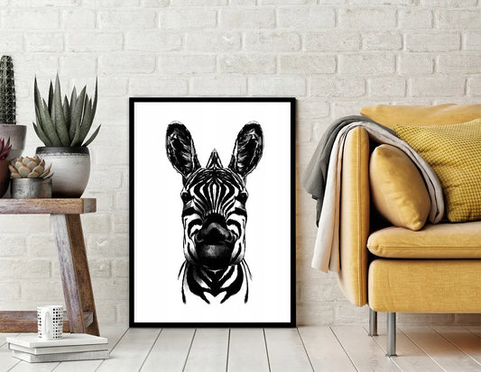 Plakat Zebra 33x43 cm - ForWalls.eu