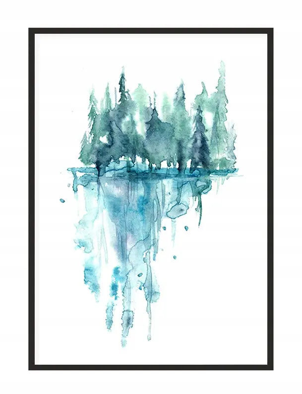 Plakat Las 33x43 cm - ForWalls.eu