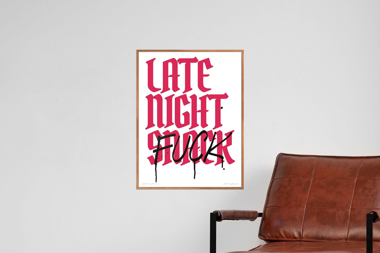 Plakat FUCK  ForWalls.eu