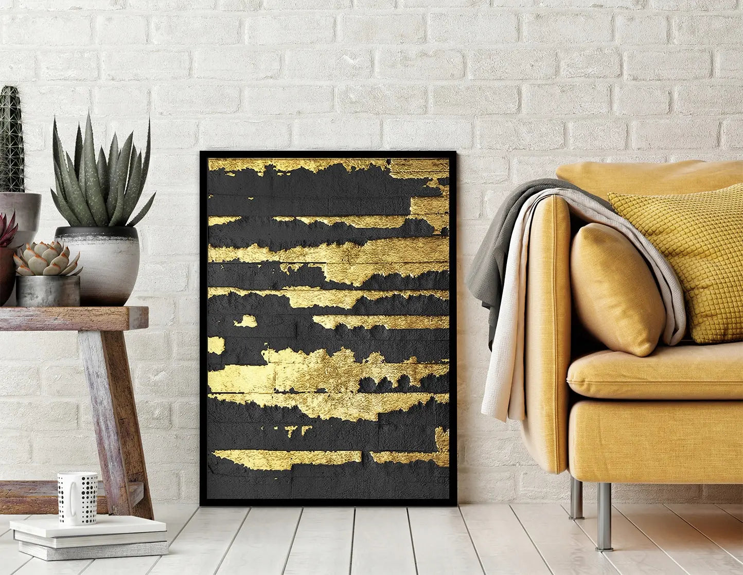 Plakat Złoty 33x43 cm - ForWalls.eu
