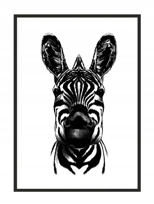 Plakat Zebra 33x43 cm - ForWalls.eu