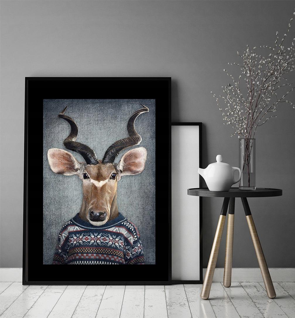 Plakat Kozioł 33x43 cm  ForWalls.eu