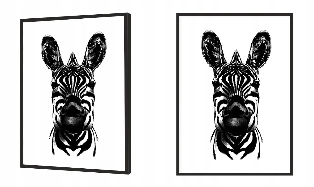 Plakat Zebra 33x43 cm - ForWalls.eu