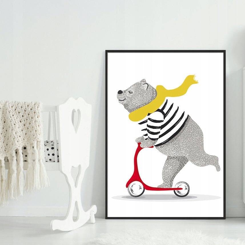 Plakat Miś 33x43 cm  ForWalls.eu