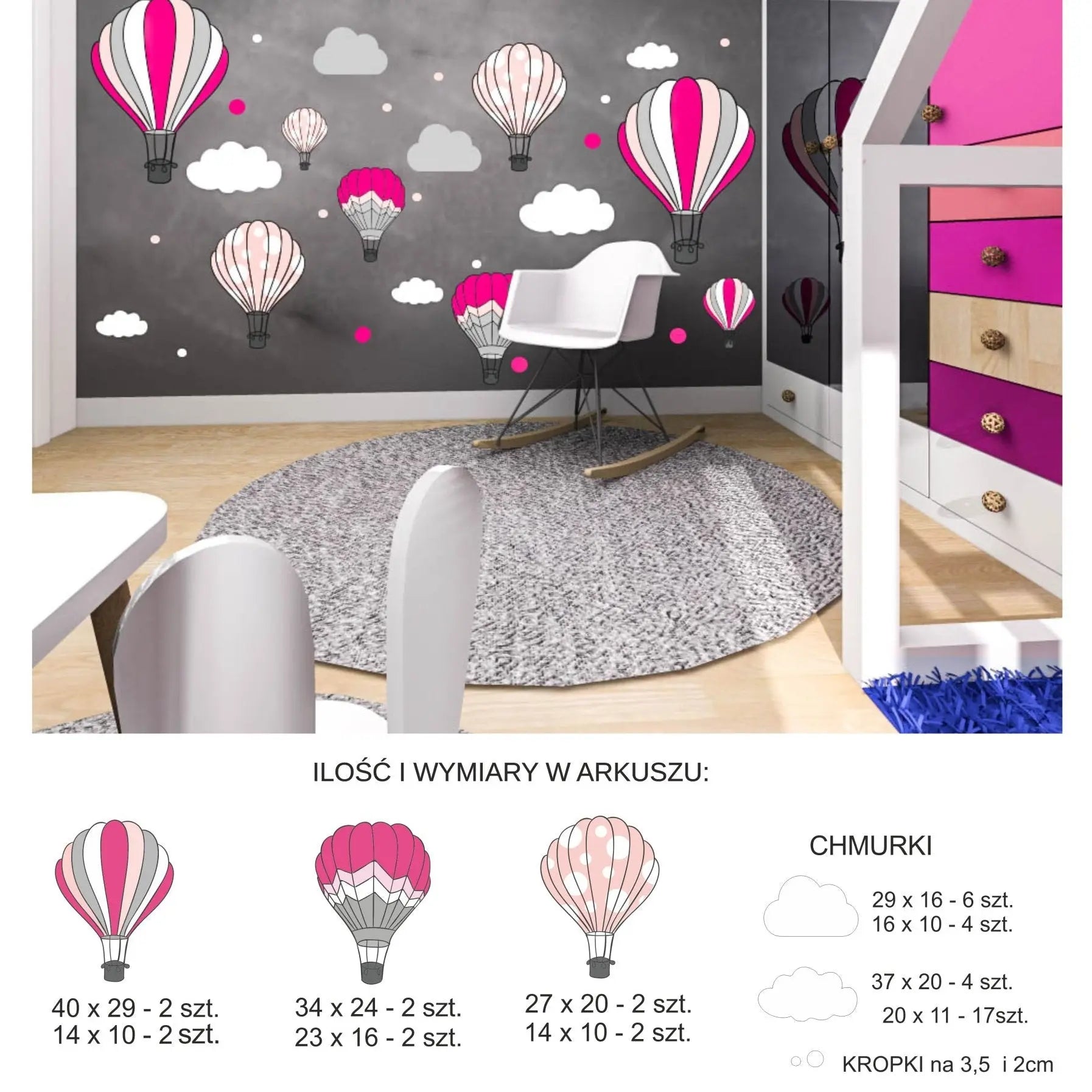Naklejki Balony - ForWalls.eu