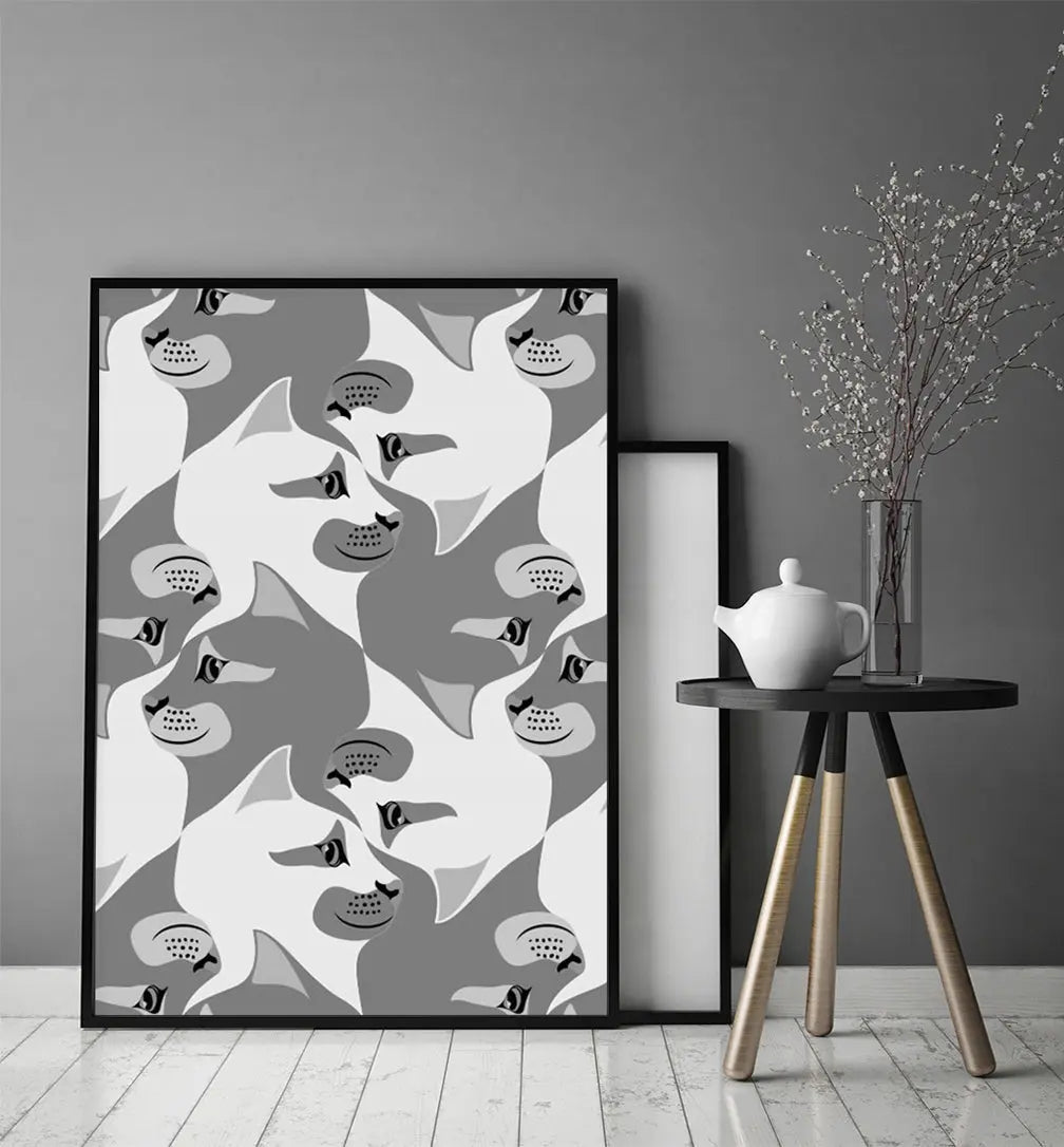 Plakat Koty 33x43 cm  ForWalls.eu