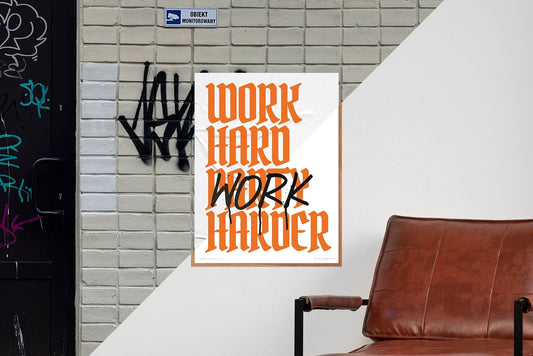 Plakat WORK  ForWalls.eu