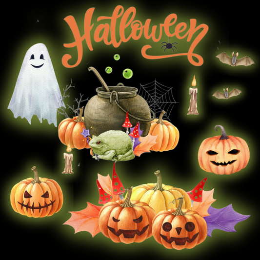 Naklejki ŚWIECĄCE w nocy ciemności fluorescencyjne Dekoracje Halloween  ForWalls.eu