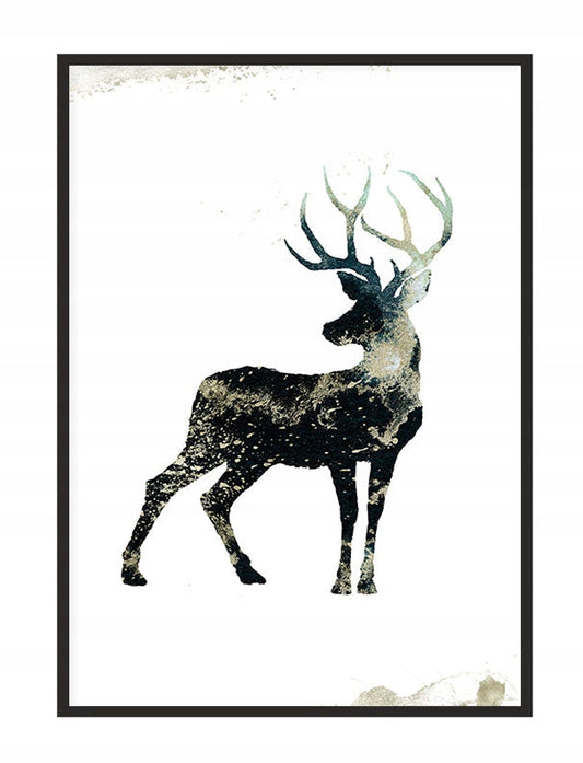 Plakat Jeleń 53x73 cm  ForWalls.eu